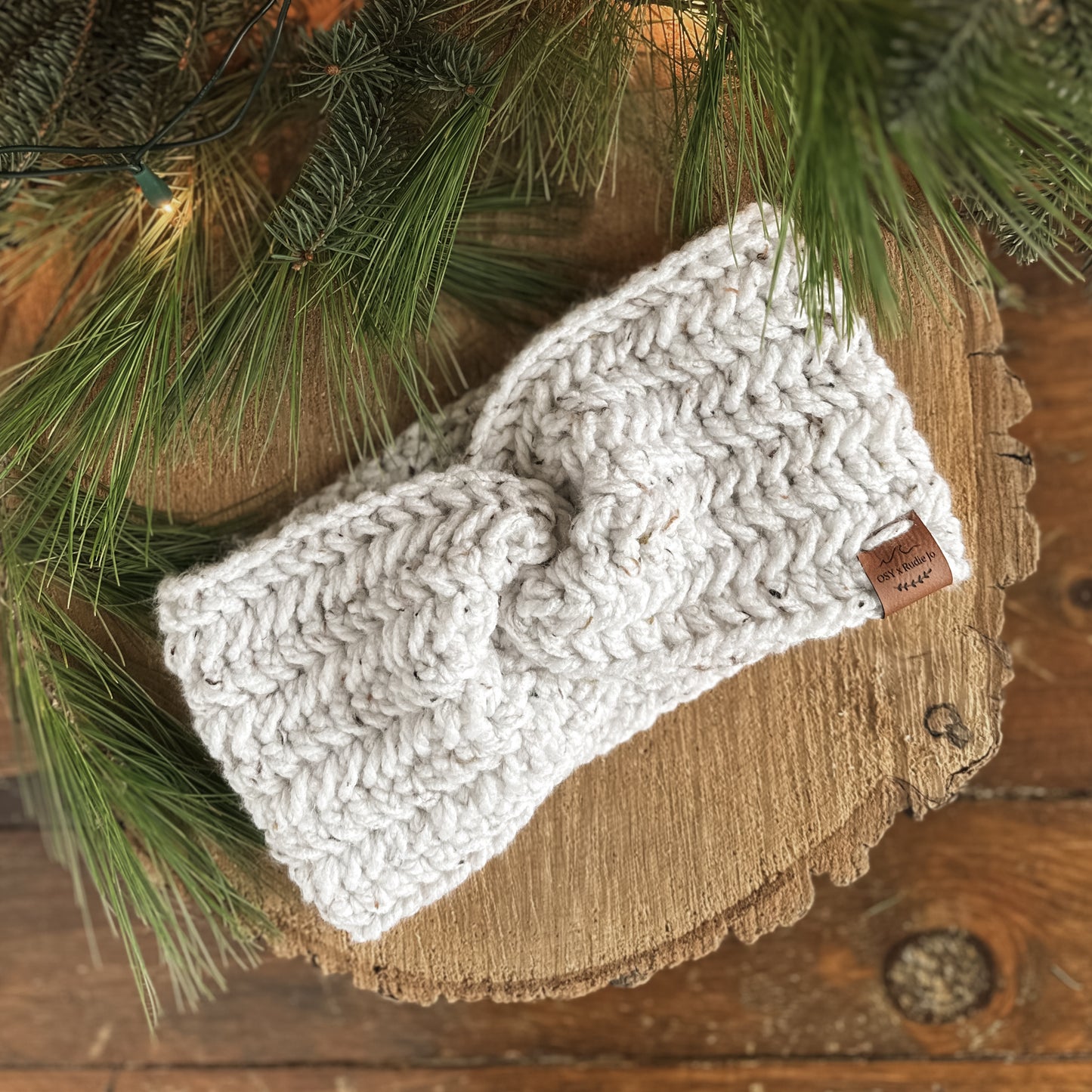 Crocheted Twist Headband | Adult