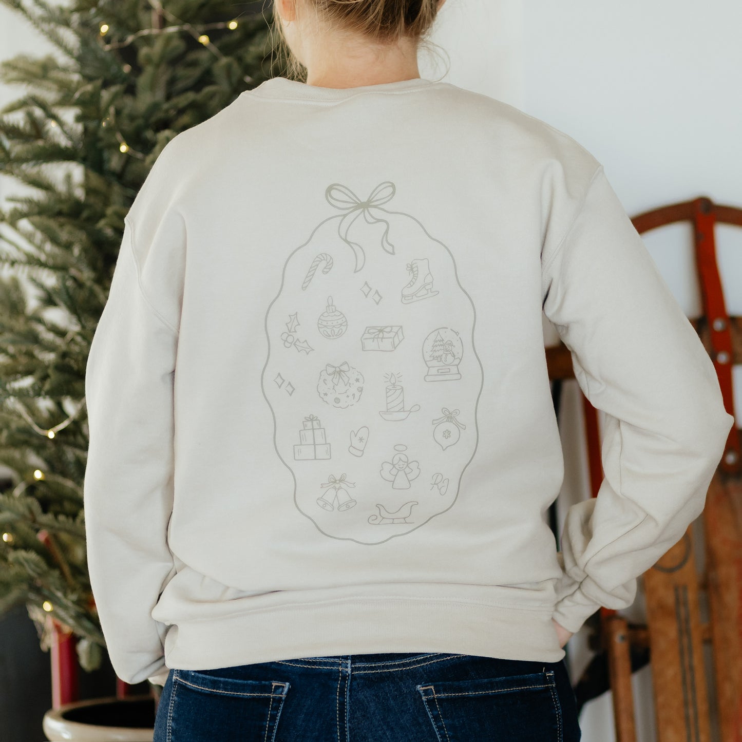 Vintage Christmas | Crewneck Sweater