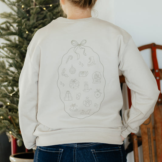 Vintage Christmas | Crewneck Sweater