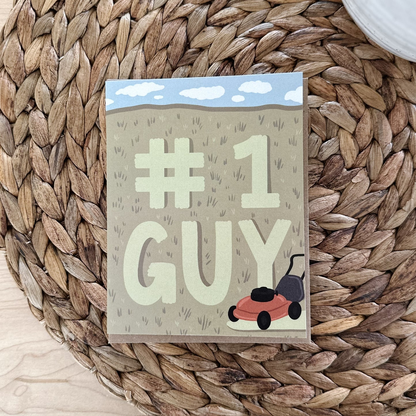#1 Guy Fathers Day Card