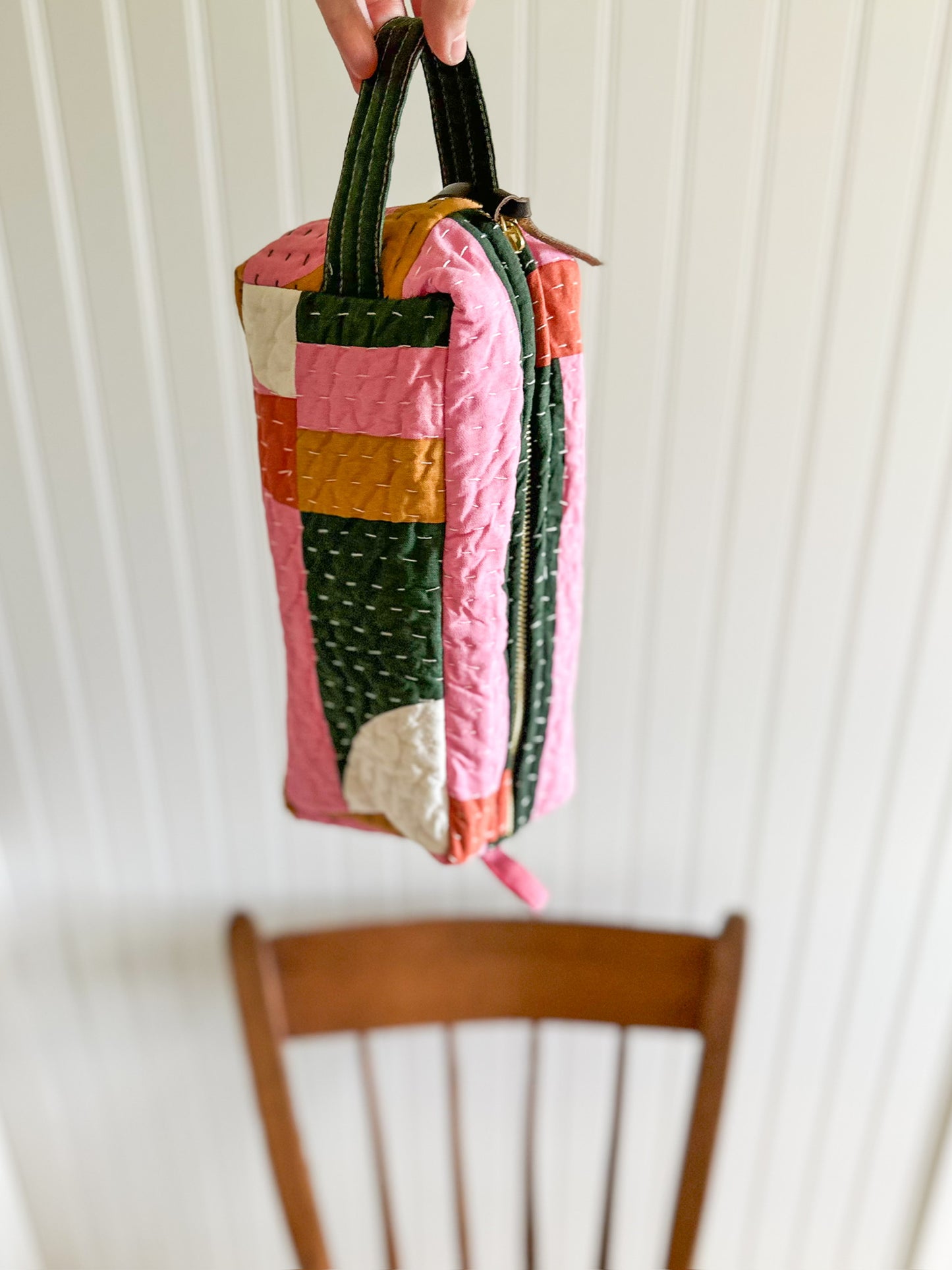 Colour Block Pouch