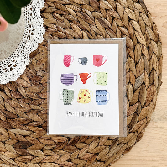 Coffee Lover Birthday Card