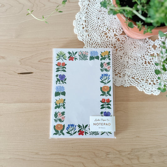 Folk Floral Notepad