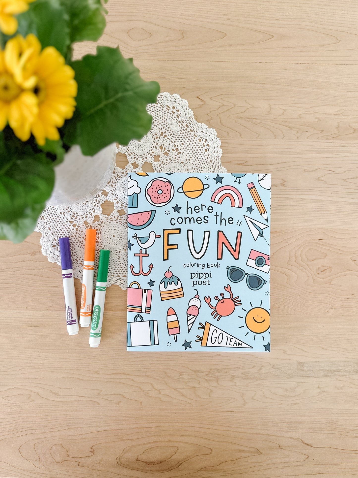 Here Comes the Fun | Colouring Book