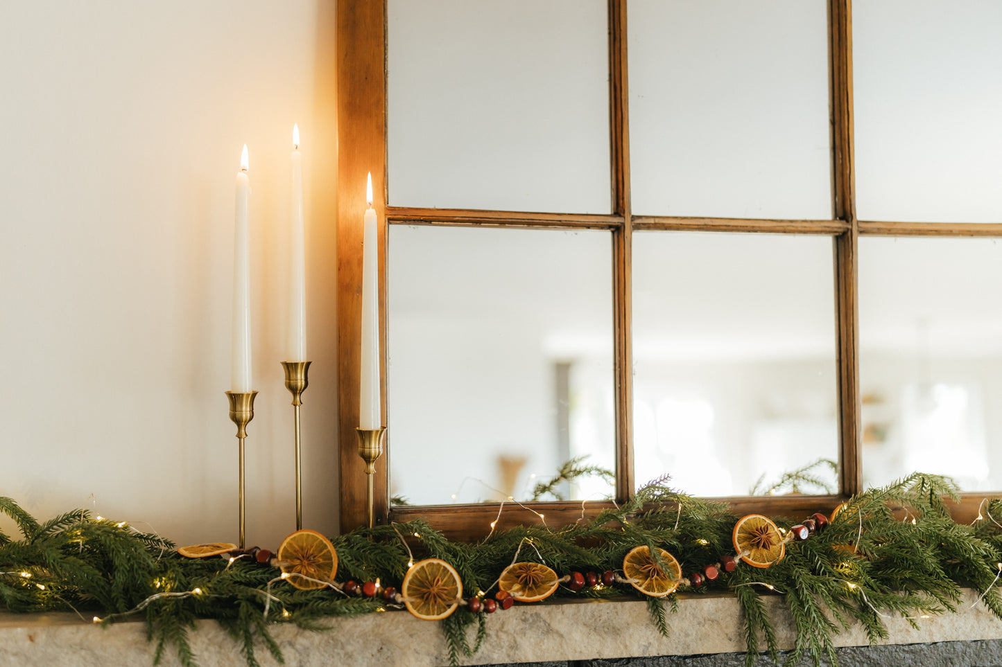 Gold Candlestick Holders | Set of 3