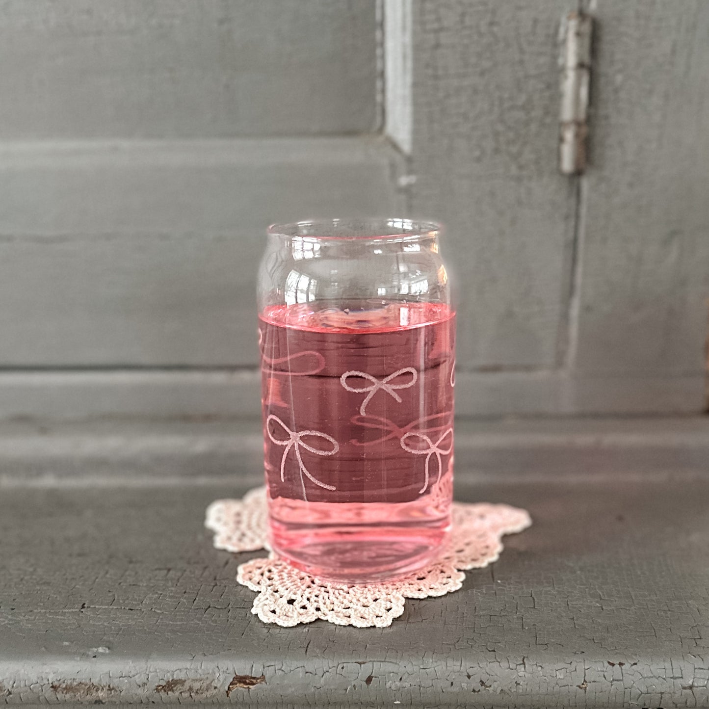 Bows Drinking Glass | 16 oz.