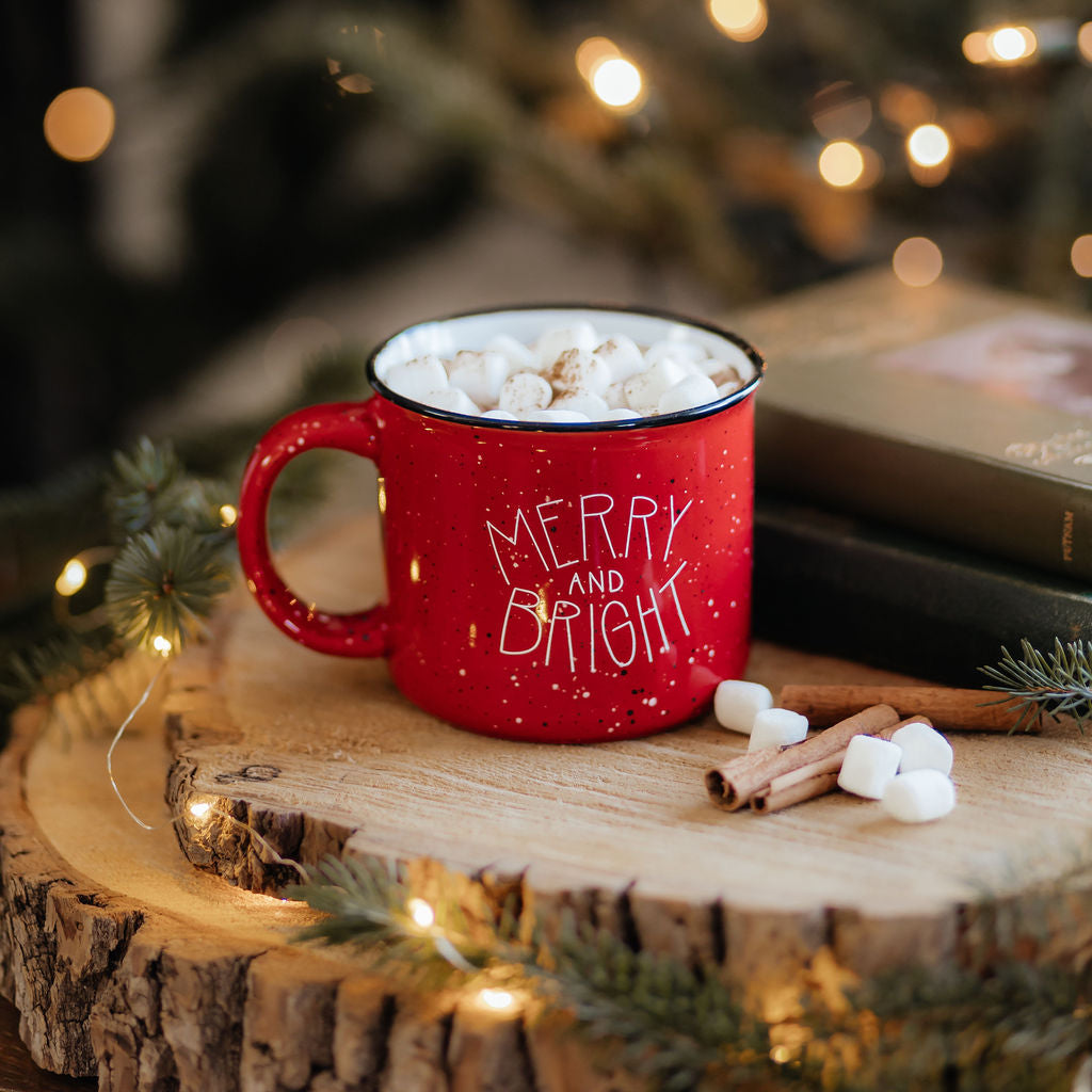 Merry & Bright | 16 oz. Camper Mug