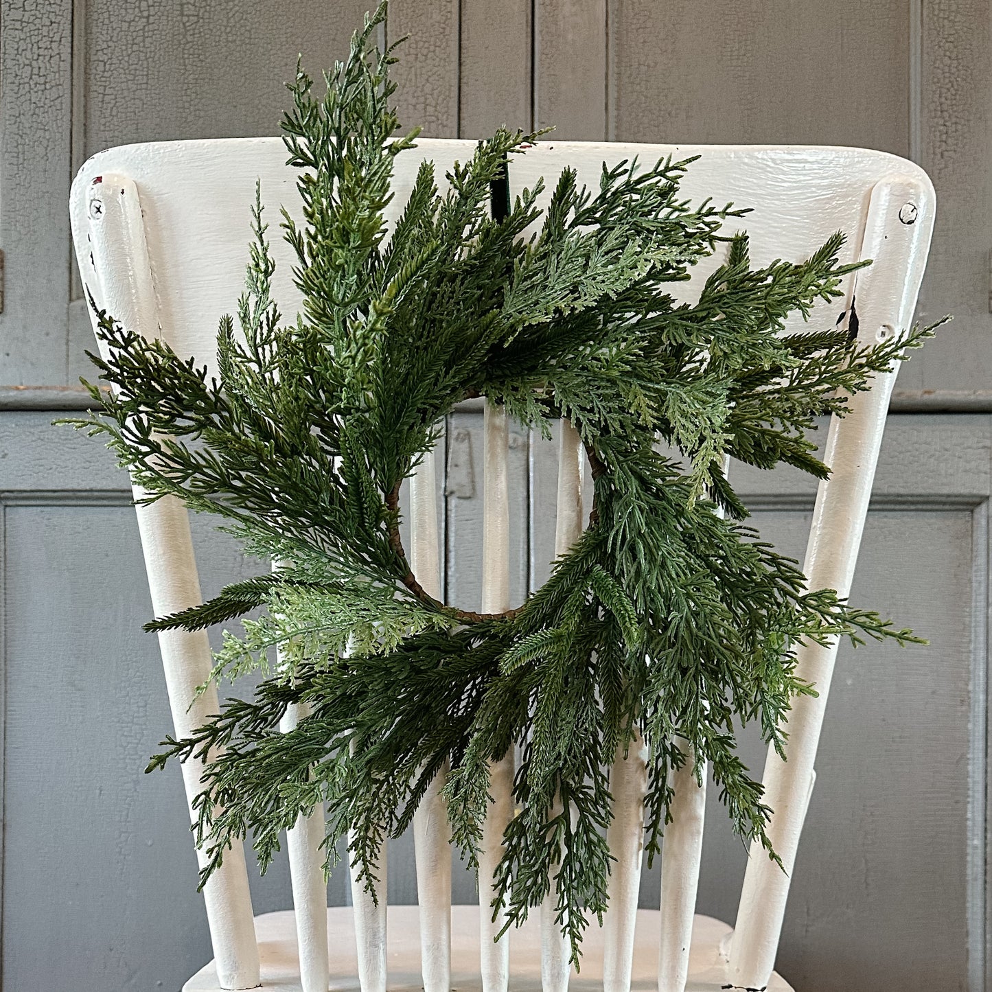 Norfolk & Cypress Real Touch Wreath | 14"