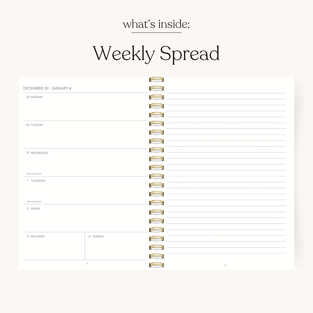 2026 Yearly Planner | Countryside Floral