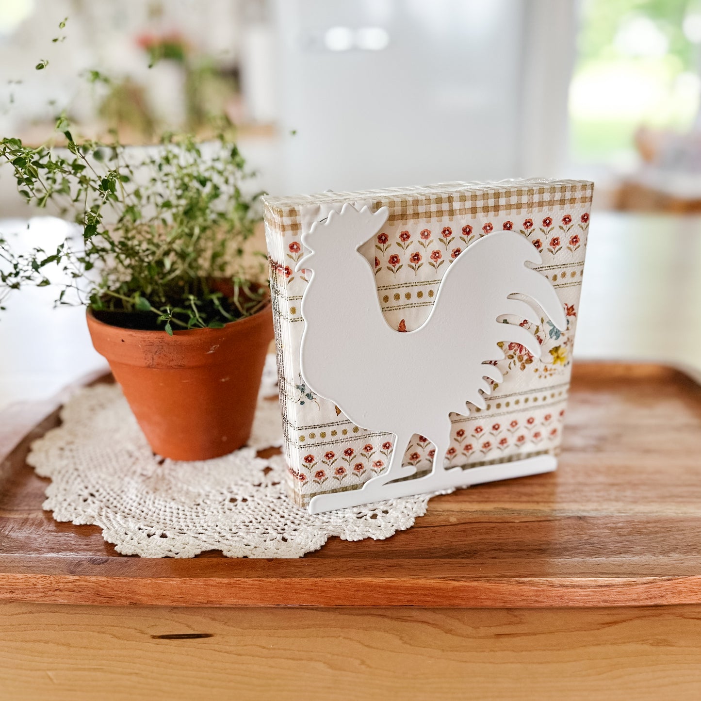 Rooster Napkin Holder