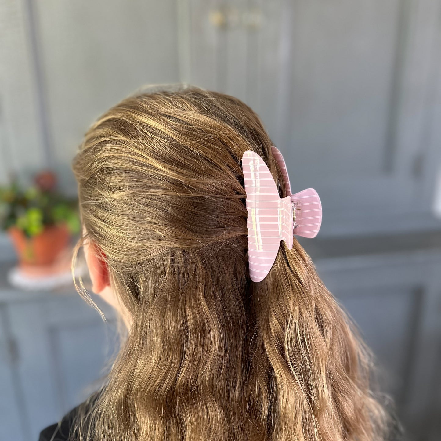 Pin Stripe Claw Clip | 2 options