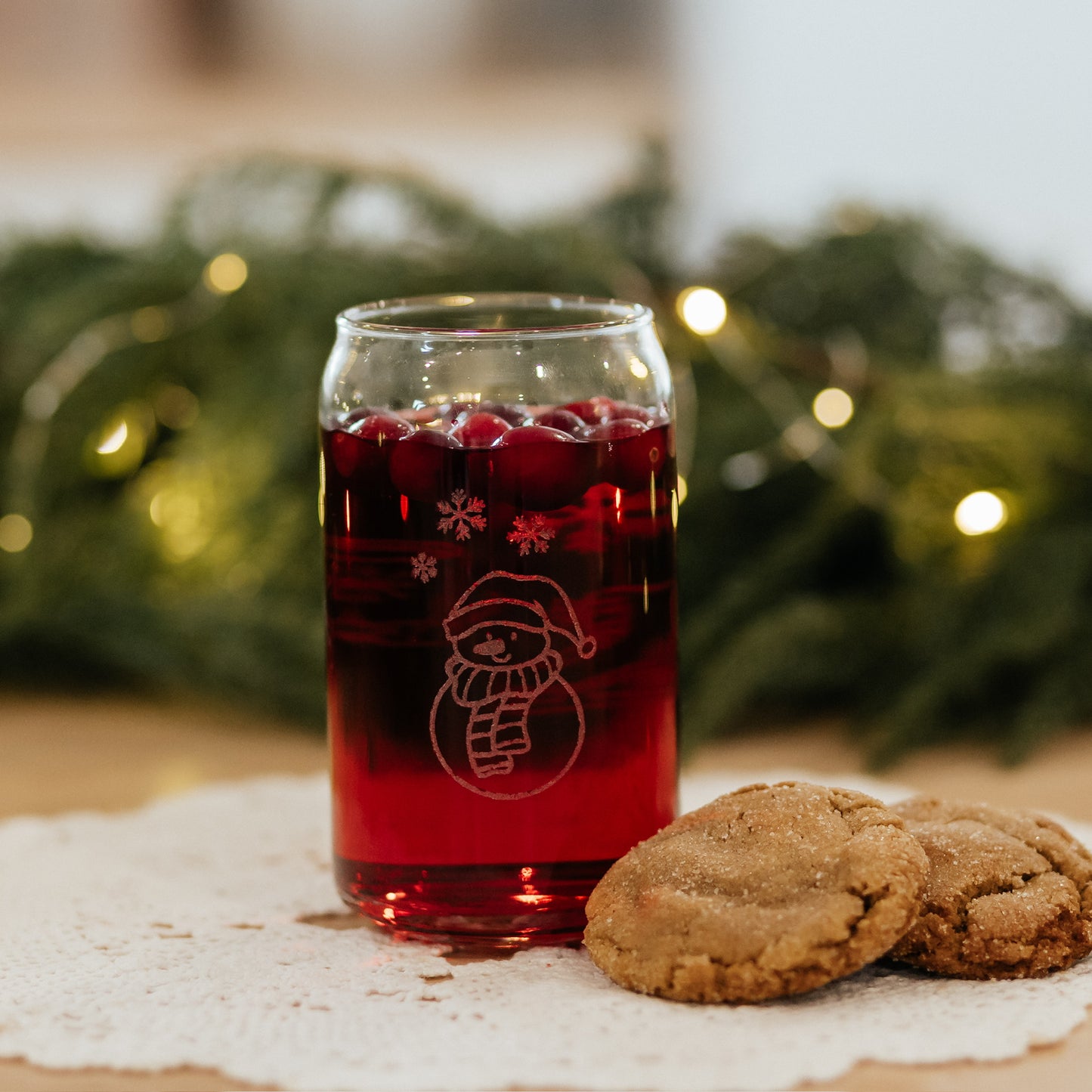 Winter Drinking Glass | 16 oz.