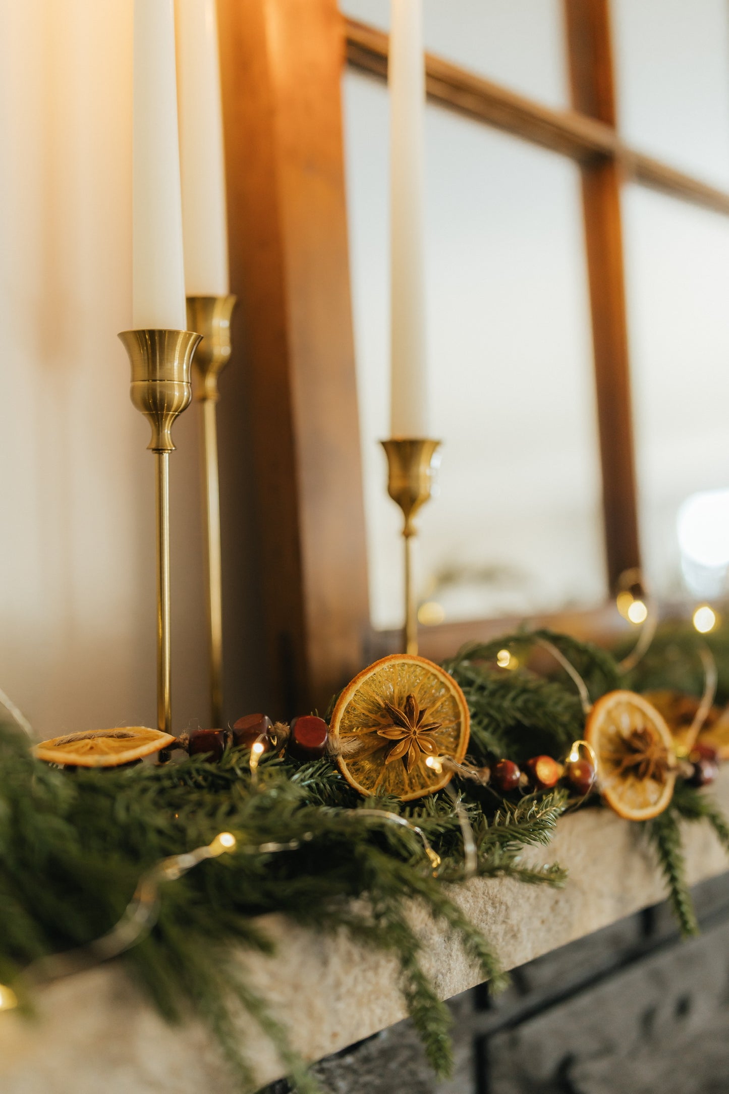 Gold Candlestick Holders | Set of 3