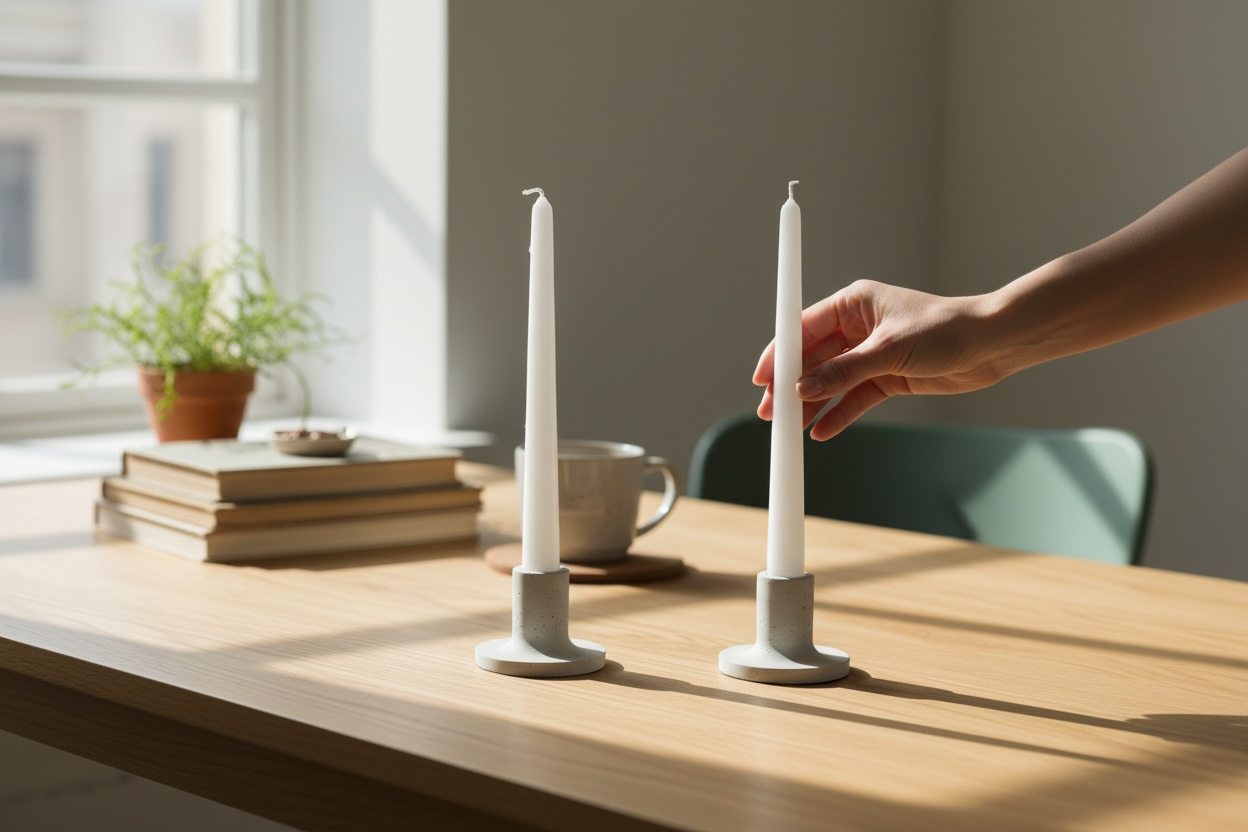 Concrete Candle Stick Holder | Small