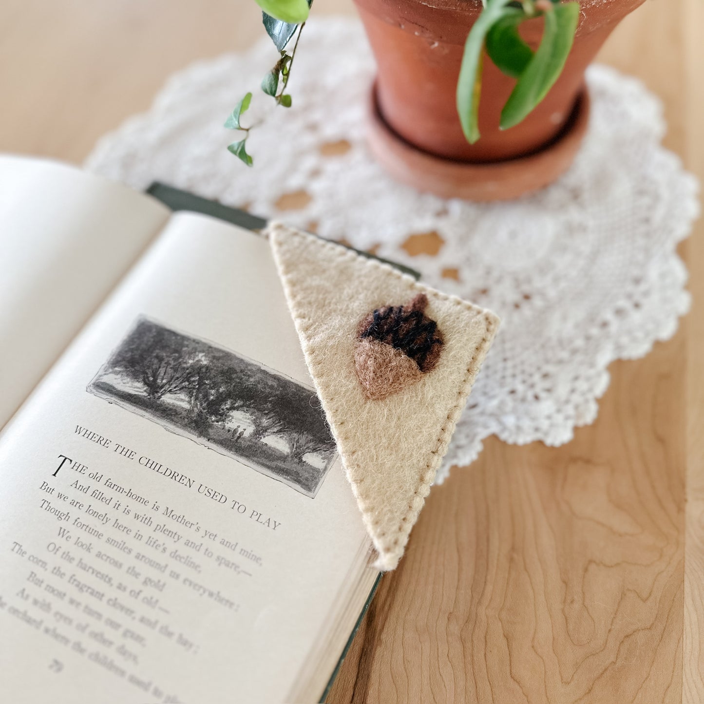 Felt Corner Bookmark | 2 Options