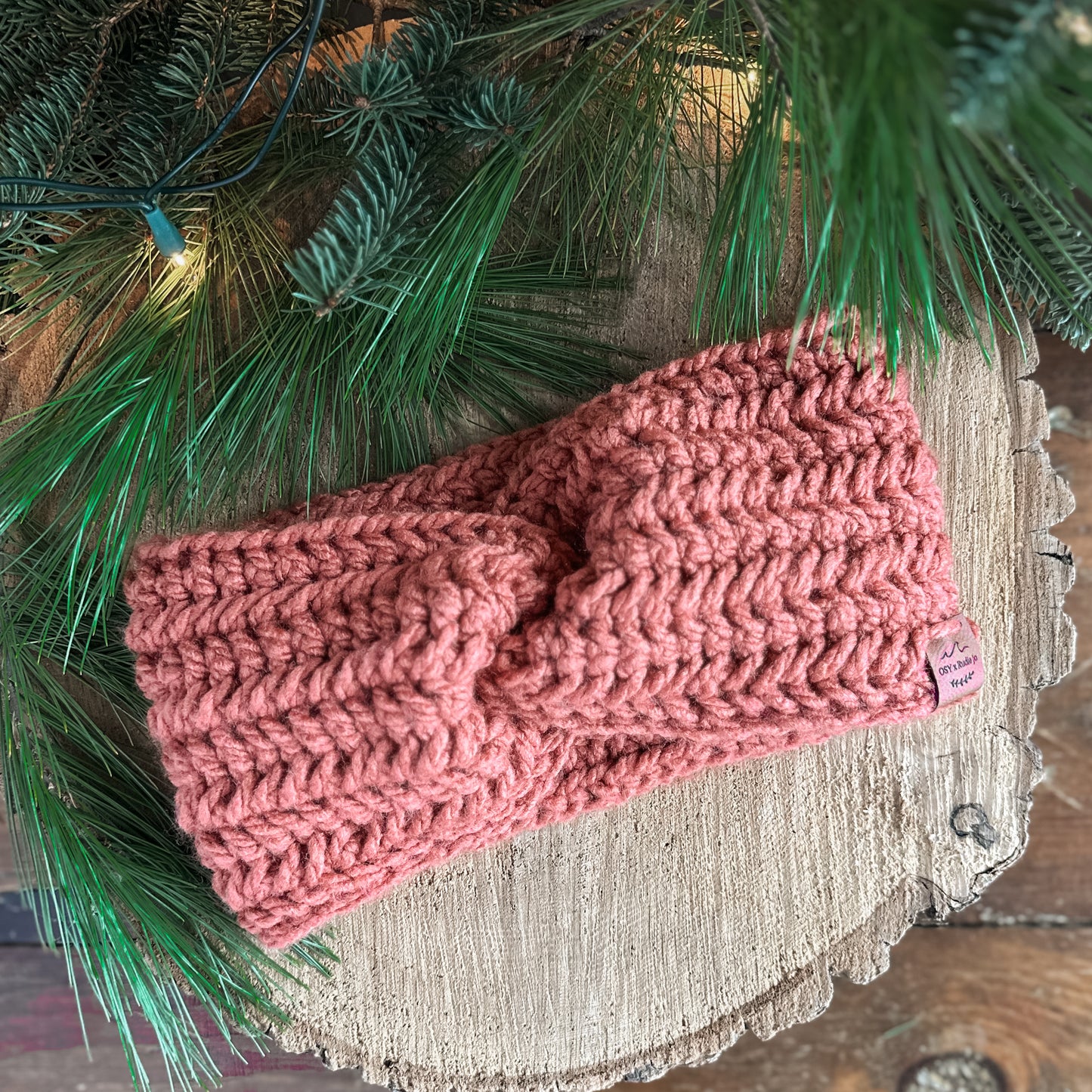 Crocheted Twist Headband | Adult