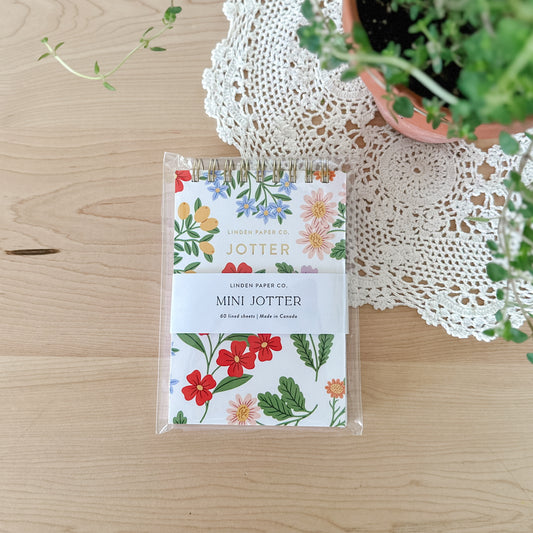 Loveliest Floral Jotter | Mini Spiral Notebook