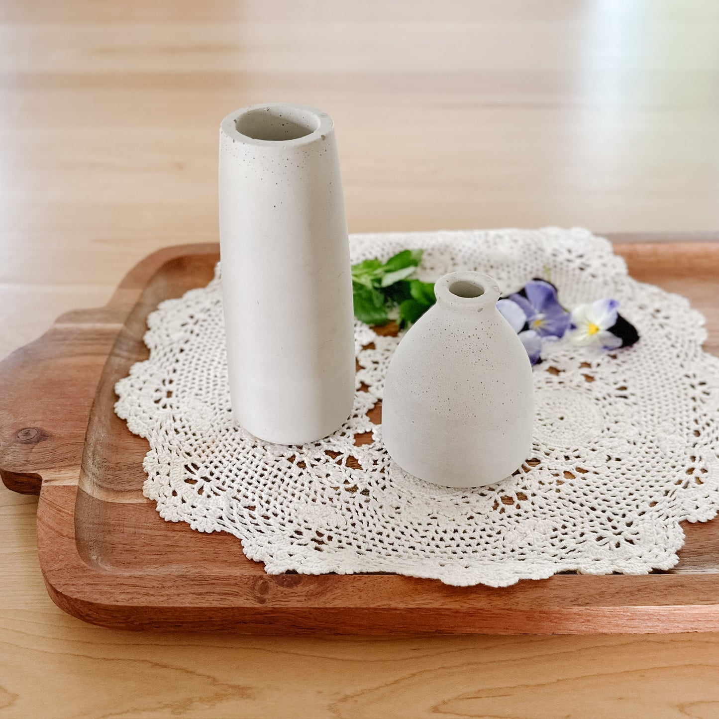 Slim Concrete Vase