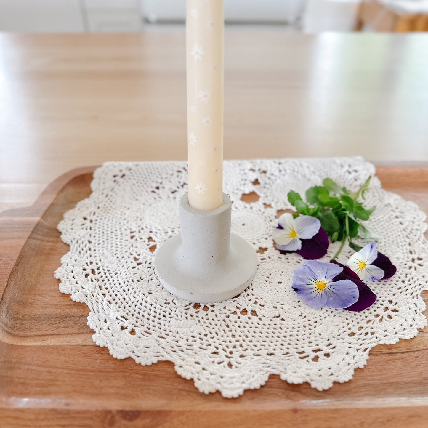 Concrete Candle Stick Holder | Small