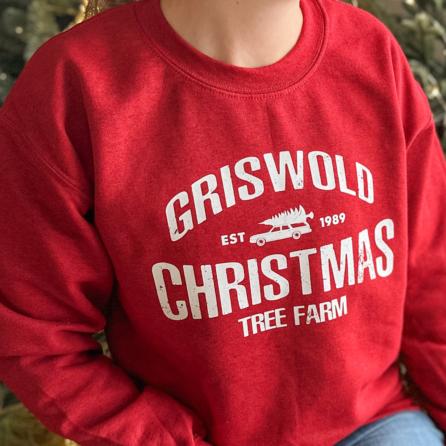 Griswold Christmas Tree Farm Crewneck | Adult Unisex