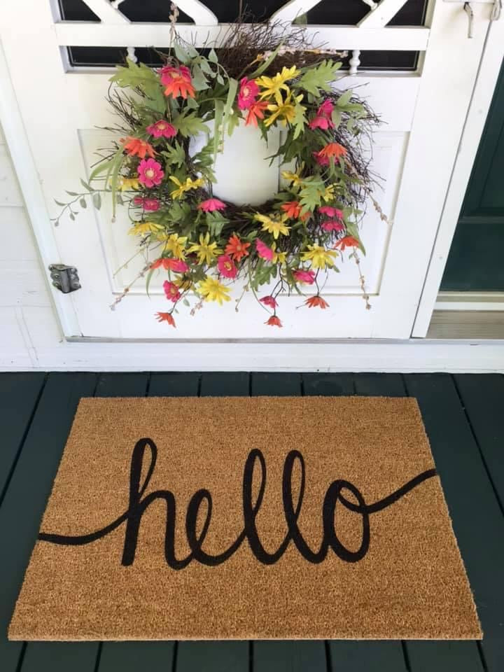 Hello | Door Mat | *Local pick up only