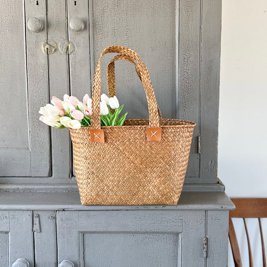 Woven Basket Tote | Local pick up