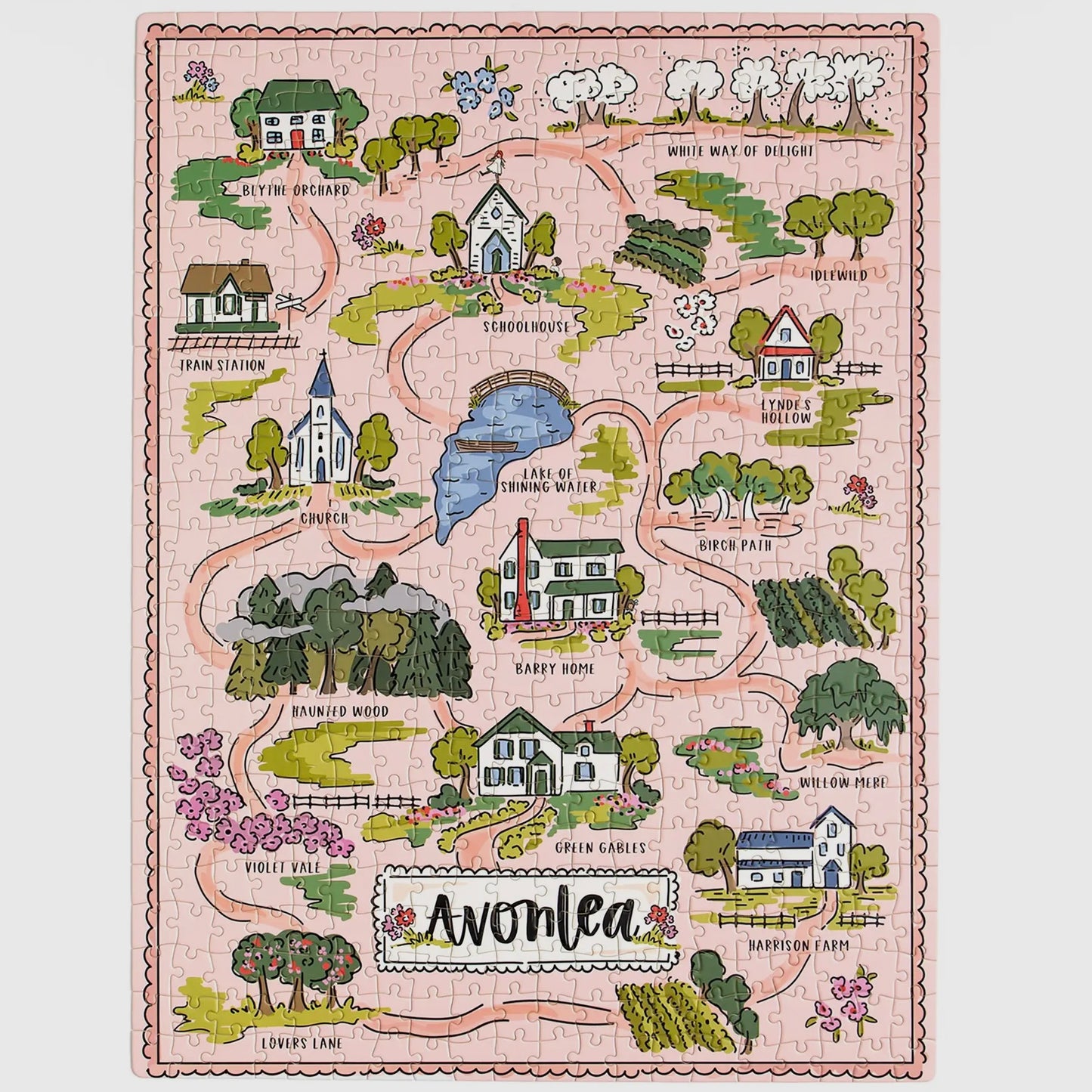 Map of Avonlea Puzzle | 500 Pieces