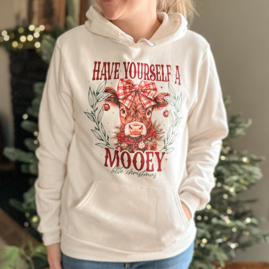 Mooey Christmas Hoodie | Adult Unisex