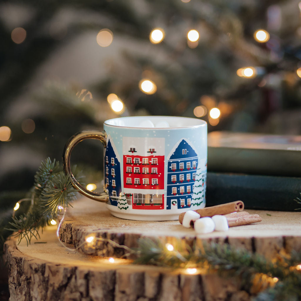 Christmas Village Coffee Mug