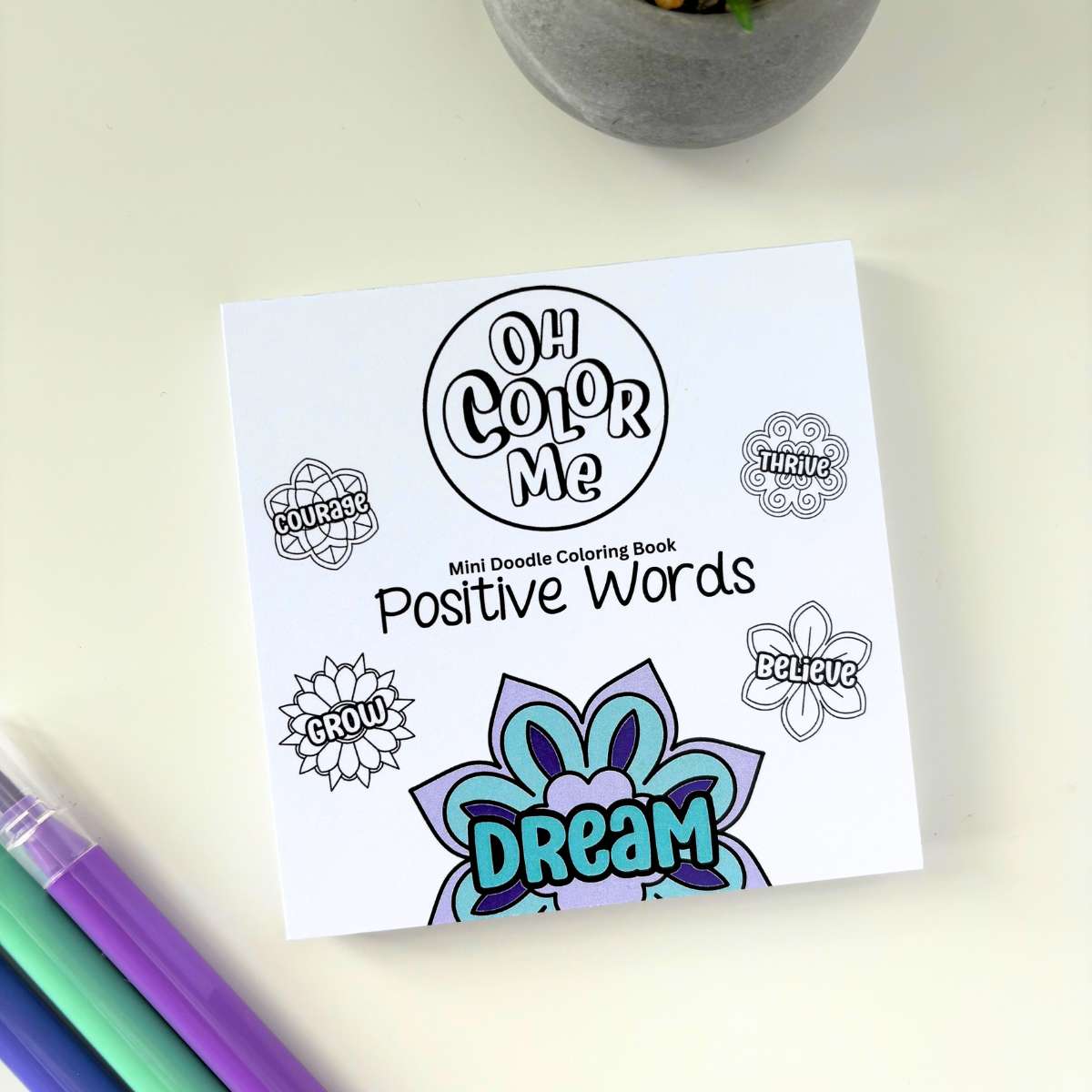 Mini Doodle Colouring Book