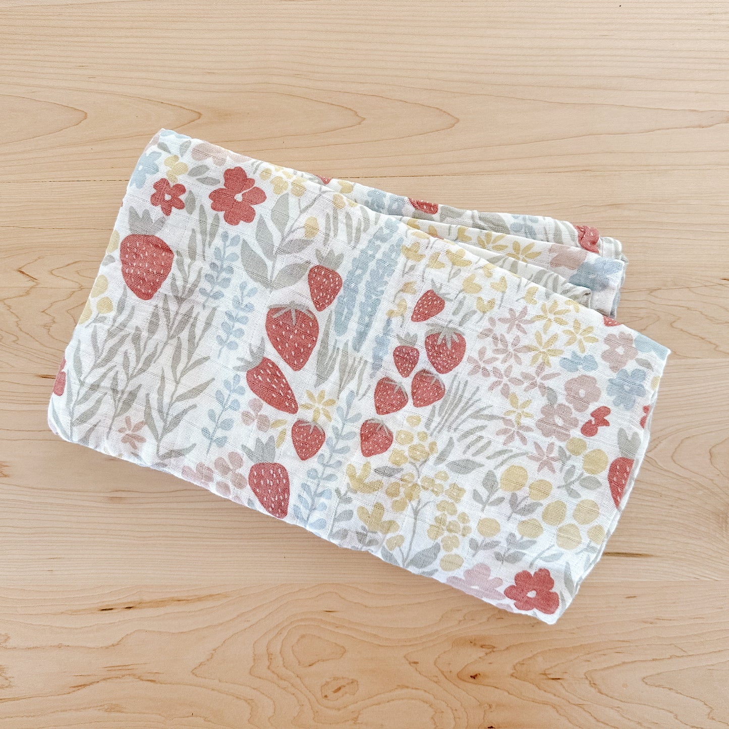 Strawberry Swaddle Blanket
