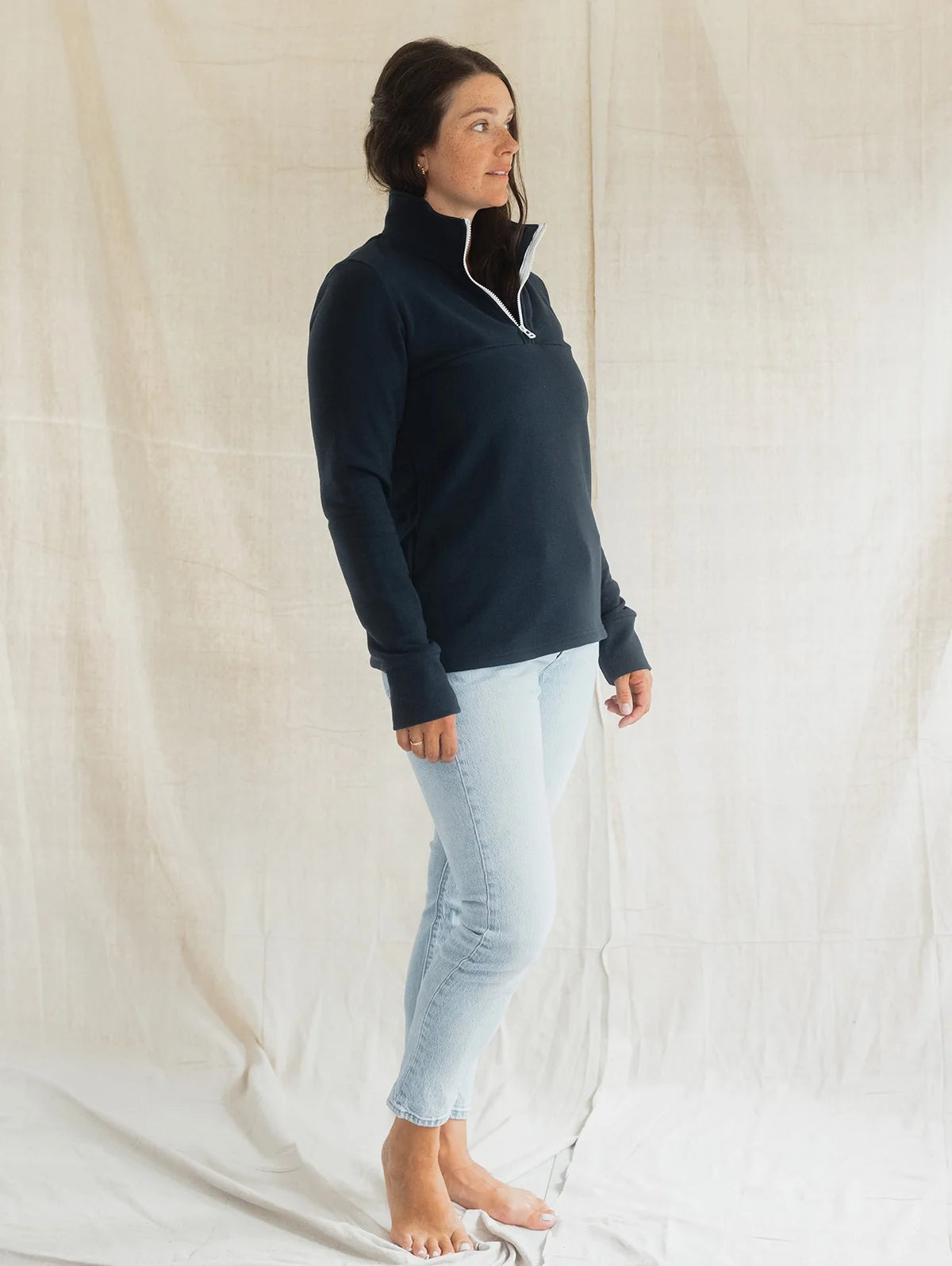 Blondie Apparel | Mountaineer Sweater | Navy