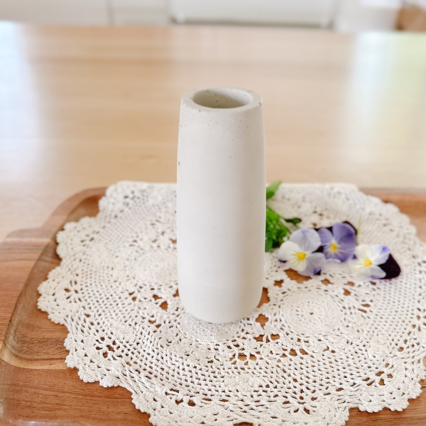 Slim Concrete Vase
