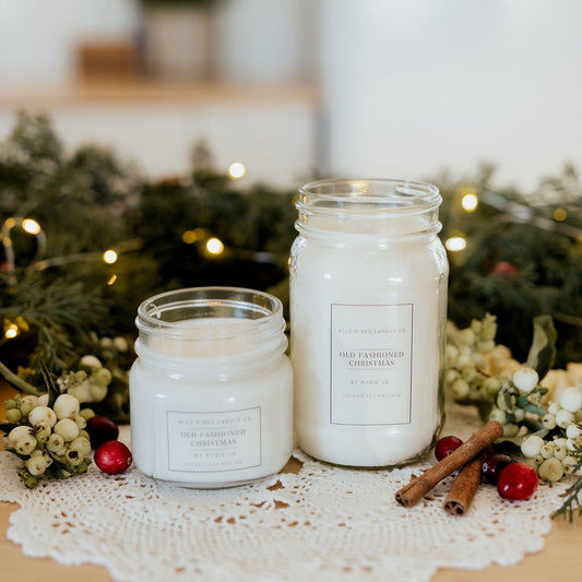 Old Fashioned Christmas Candle | Rudie Jo
