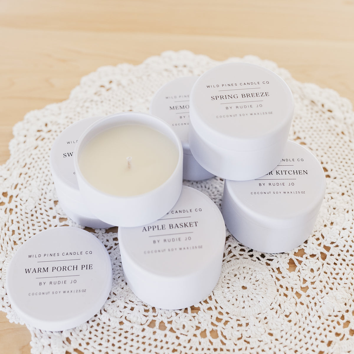 Warm Porch Pie Candle | Rudie Jo