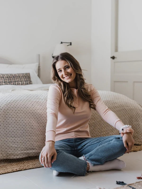 Blondie Apparel | Canyon Sweater | Peach