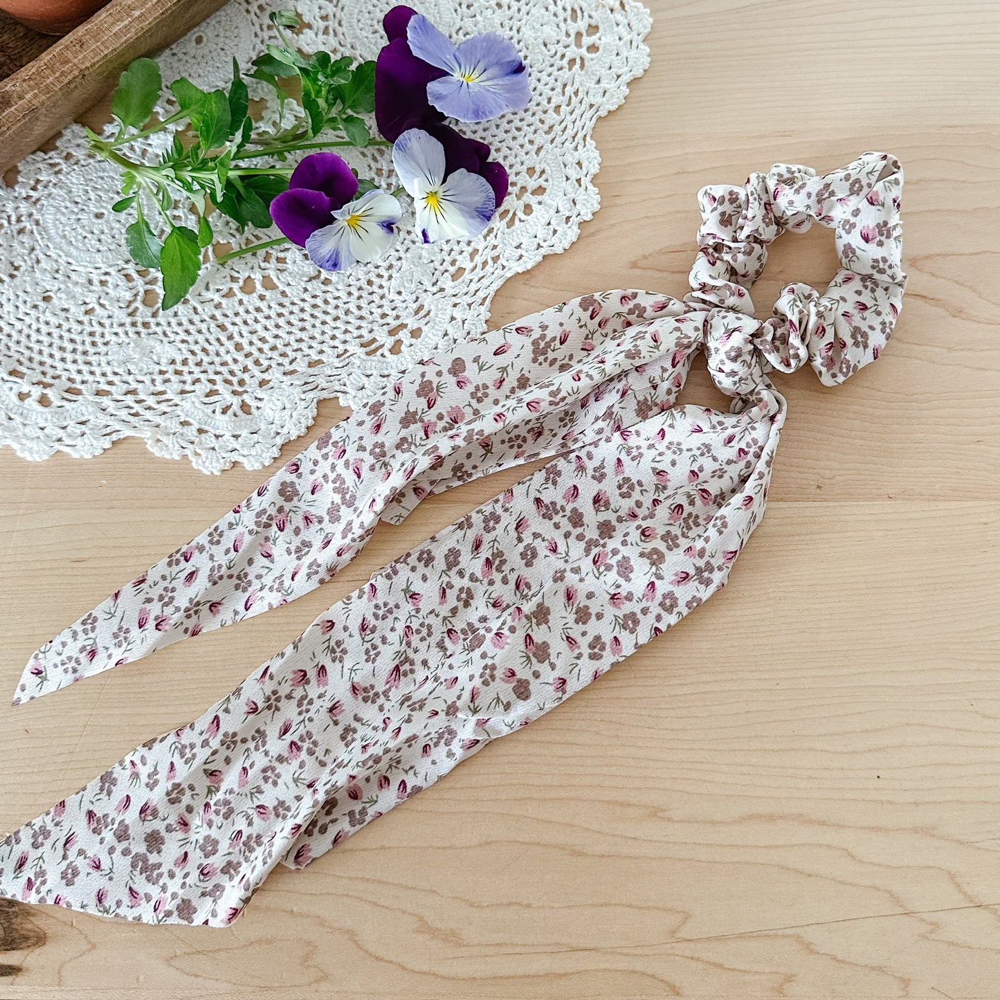 Scrunchies with Scarf | 5 Options