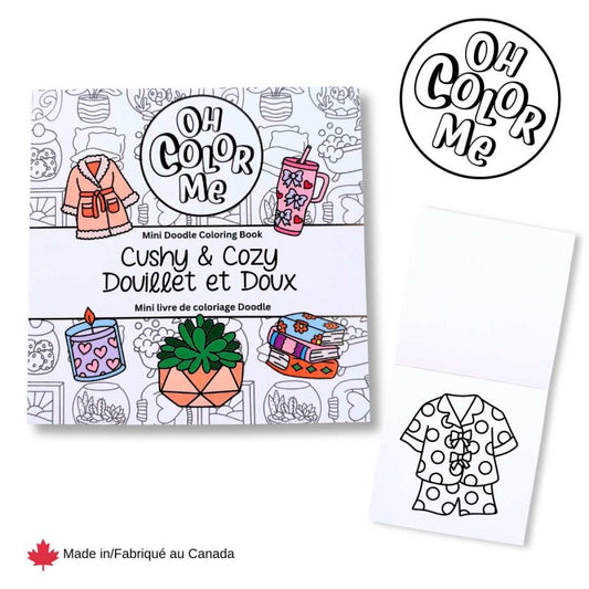 Mini Doodle Colouring Book | Cushy + Cozy