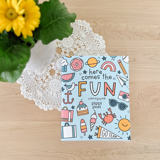 Here Comes the Fun | Colouring Book