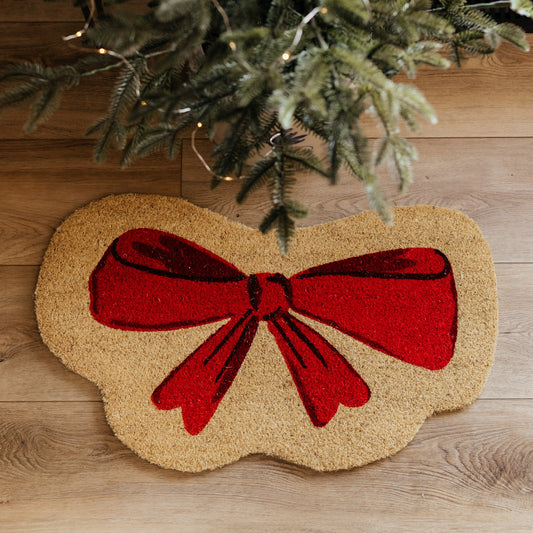 Bow Shaped Doormat