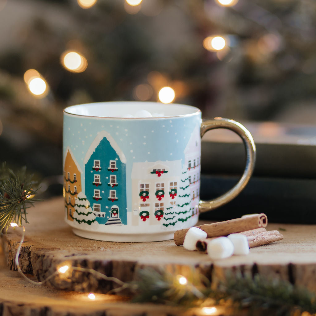 Christmas Village Coffee Mug