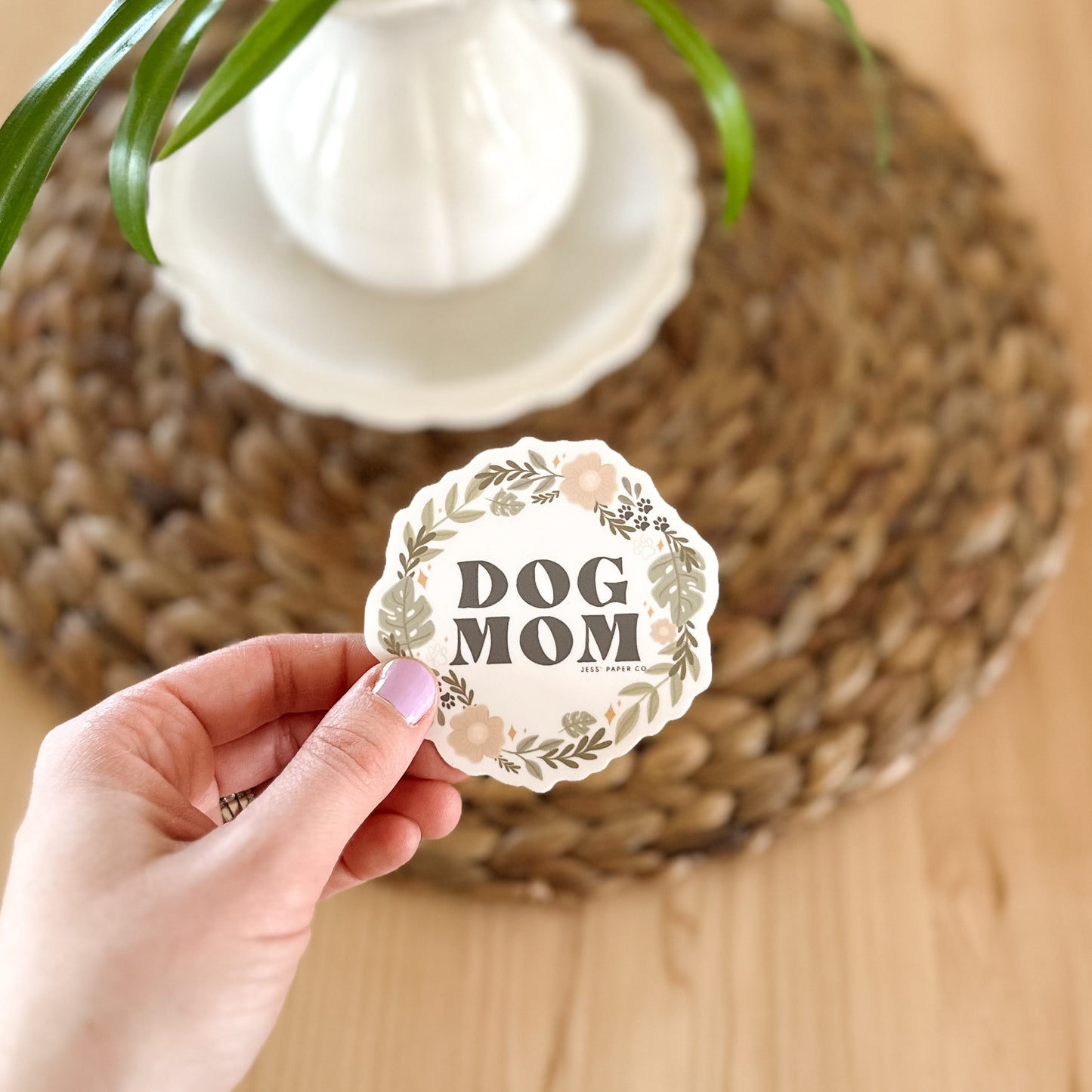 Dog Mom Sticker
