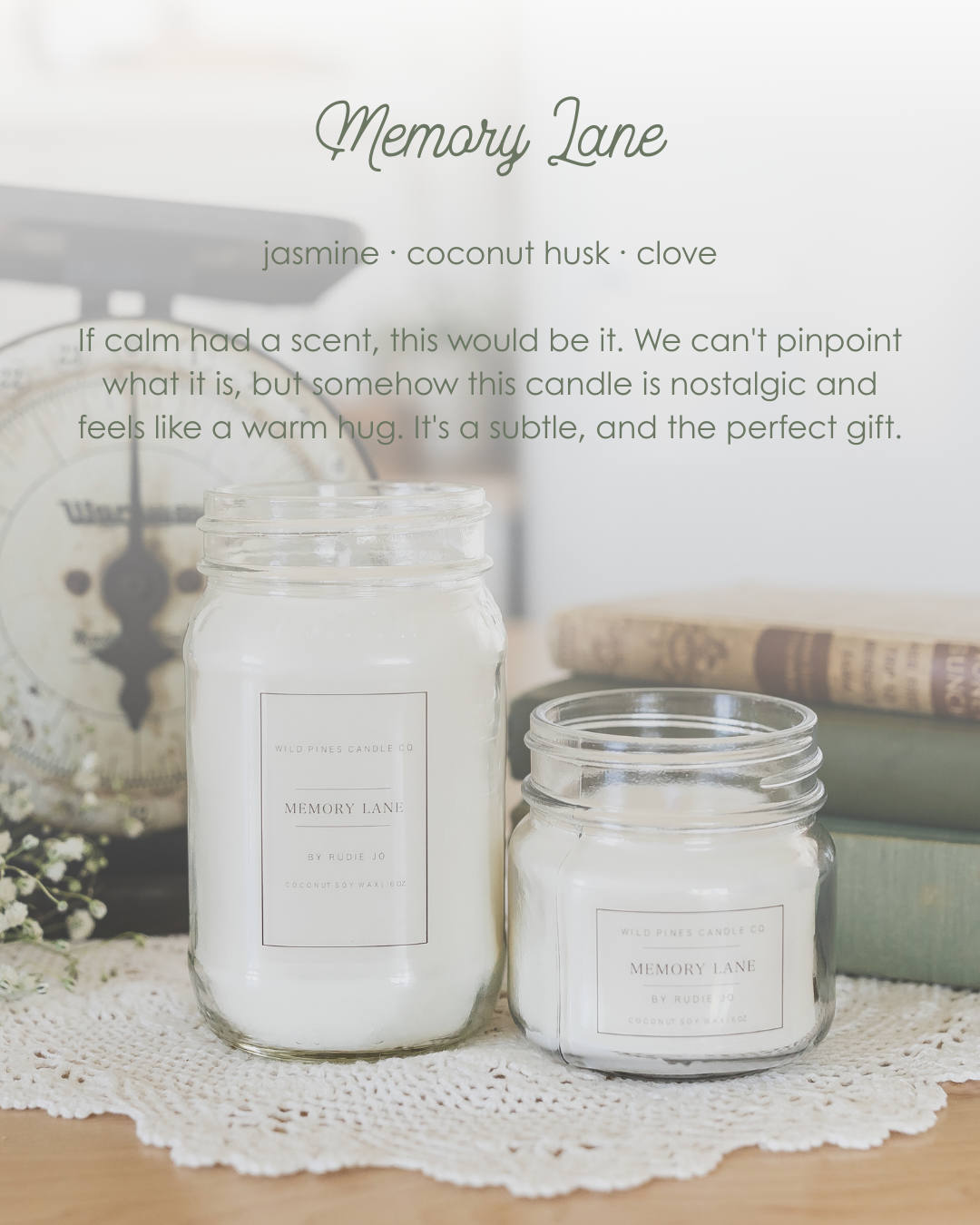 Memory Lane Candle | Rudie Jo