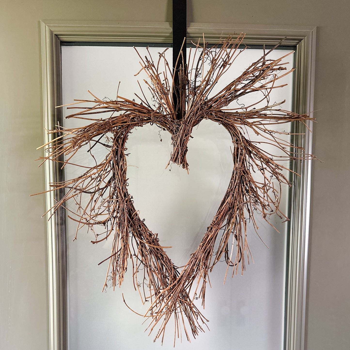 Twig Heart Wreath