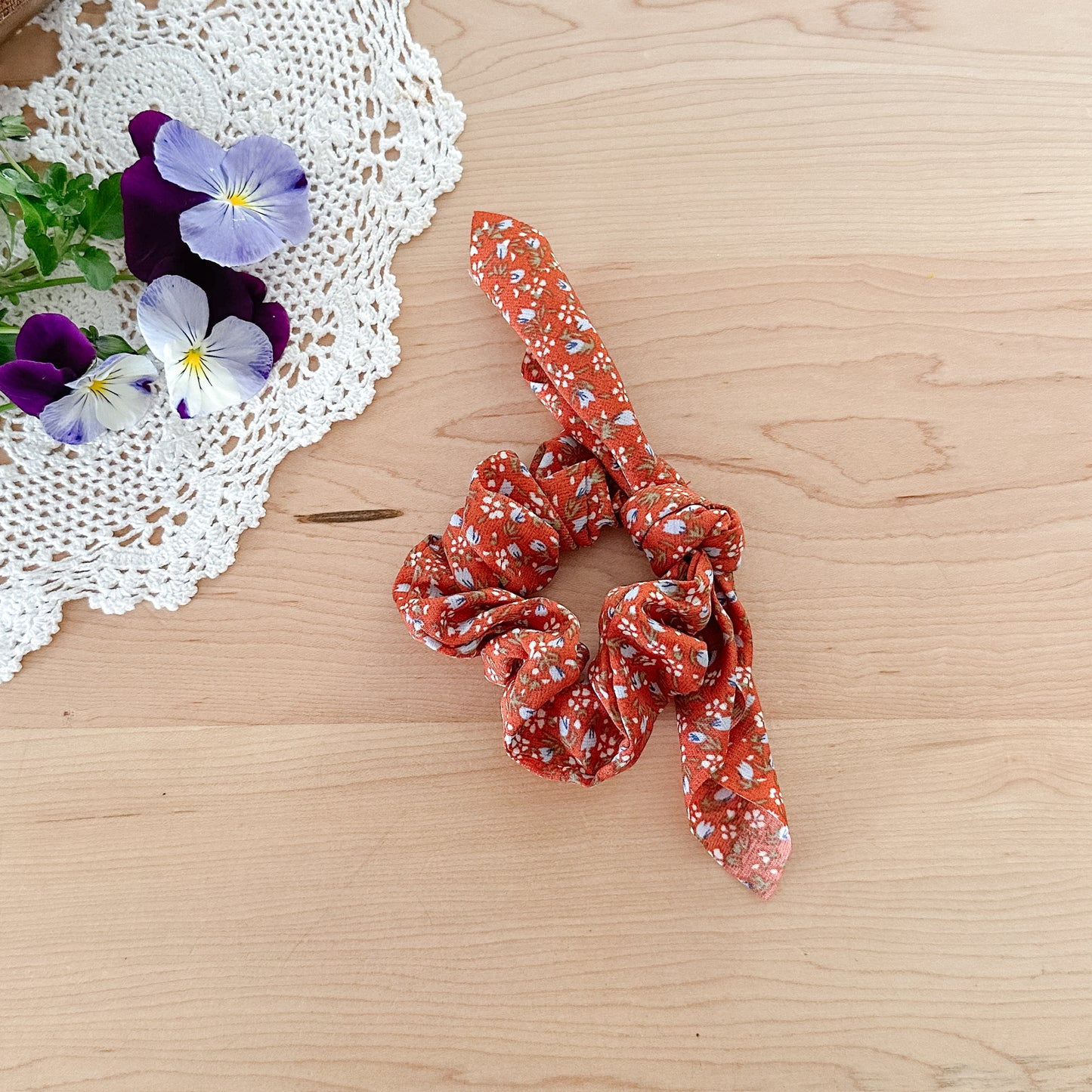 Scrunchies with Tie | 5 Options