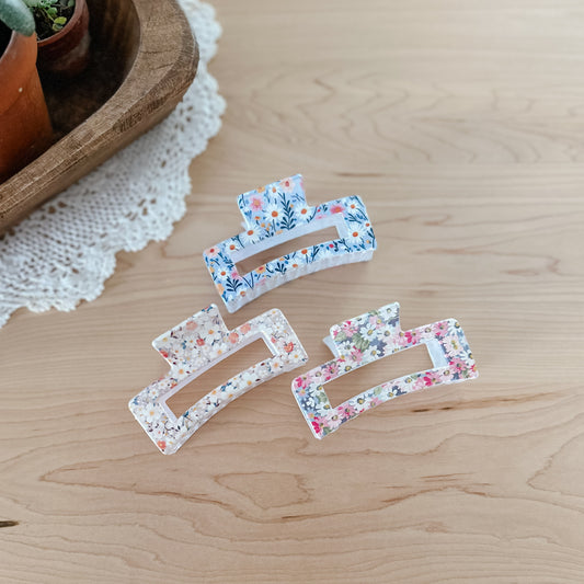 Floral Claw Clip | 3 Options