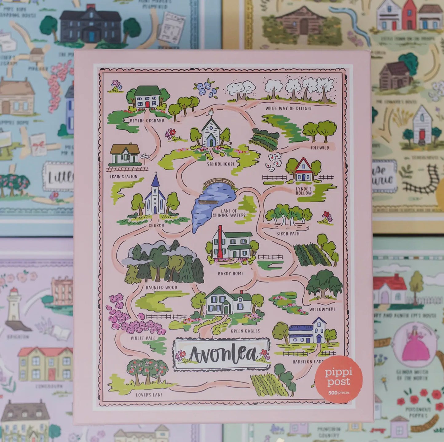 Map of Avonlea Puzzle | 500 Pieces