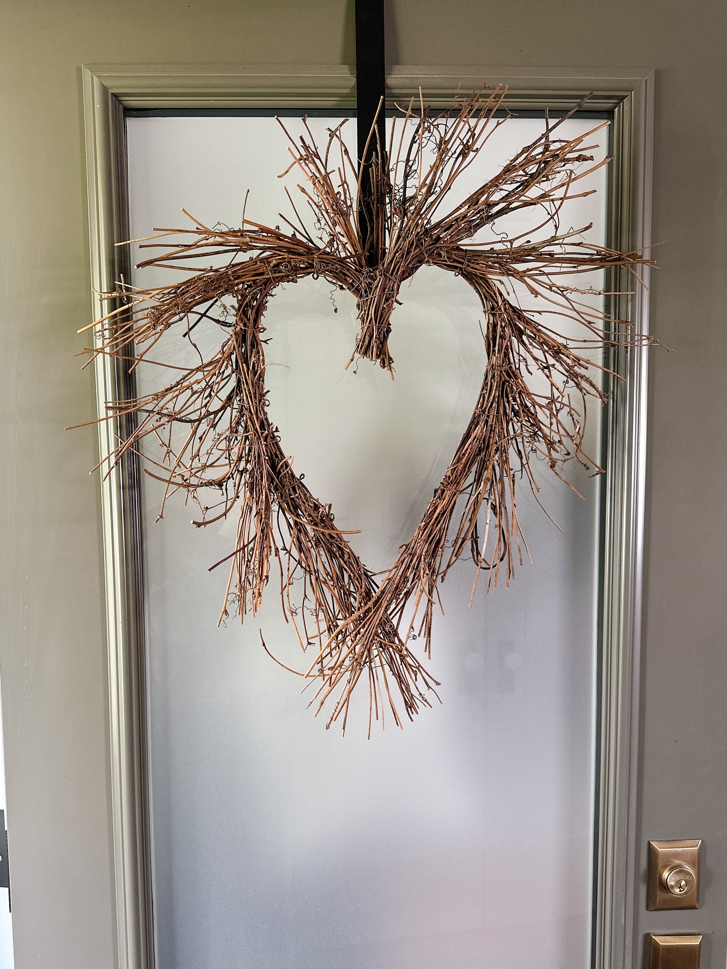 Twig Heart Wreath