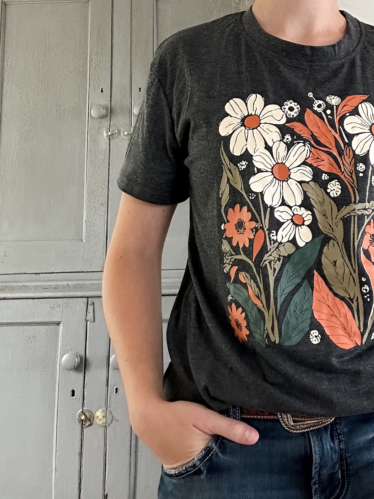 Fall Floral T-shirt