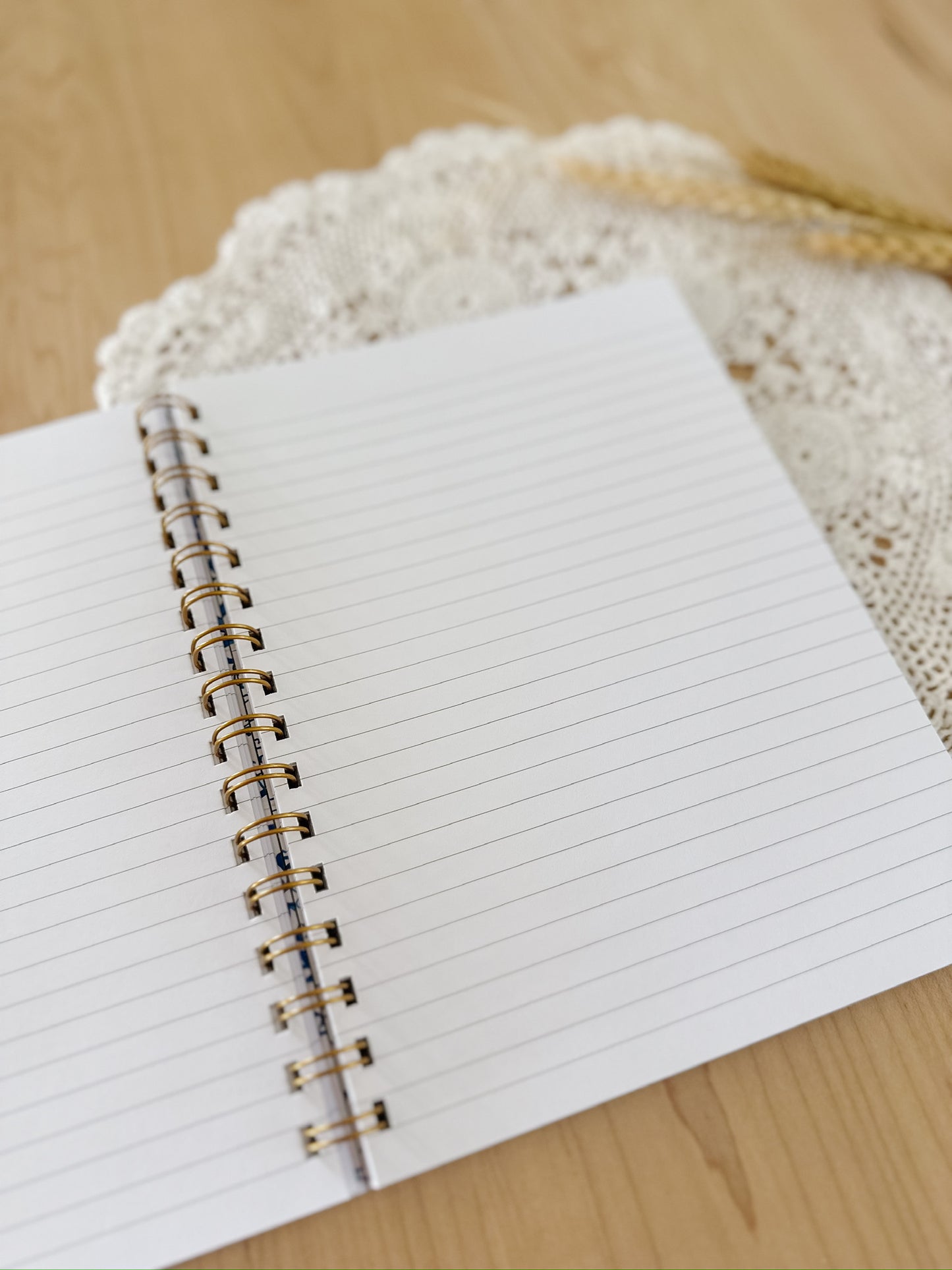 Blue Tiles Spiral Notebook | 150 Lined Pages